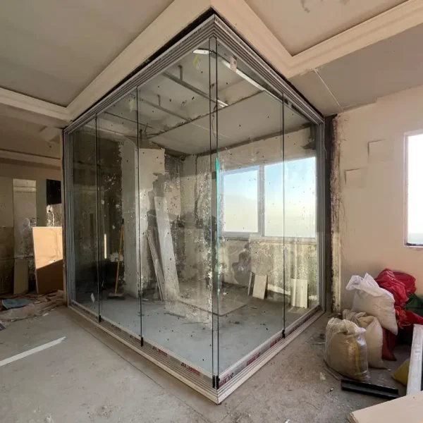 پارتیشن تک جداره تا ۱۰ متر مربع با یک درب